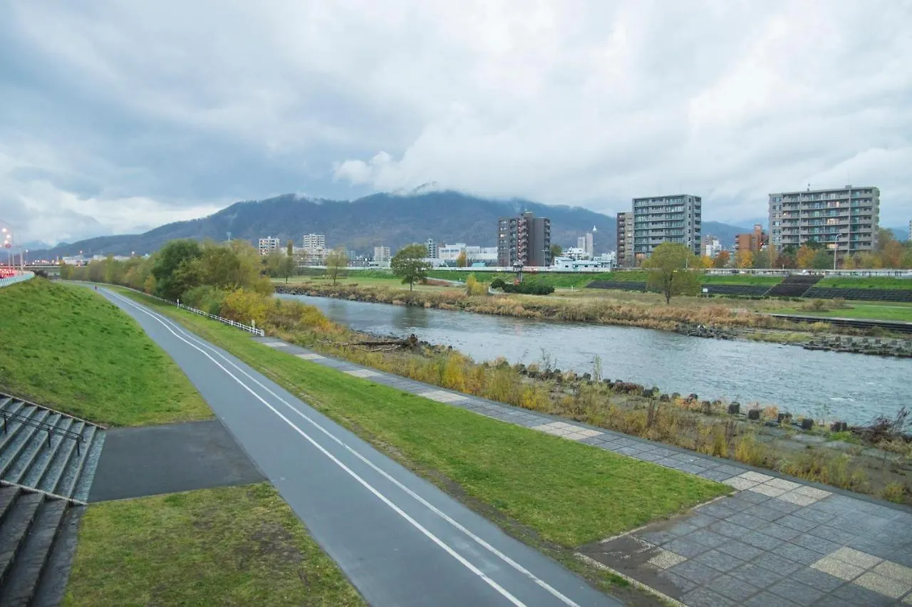 Vendégház Clover House Szapporo Japán